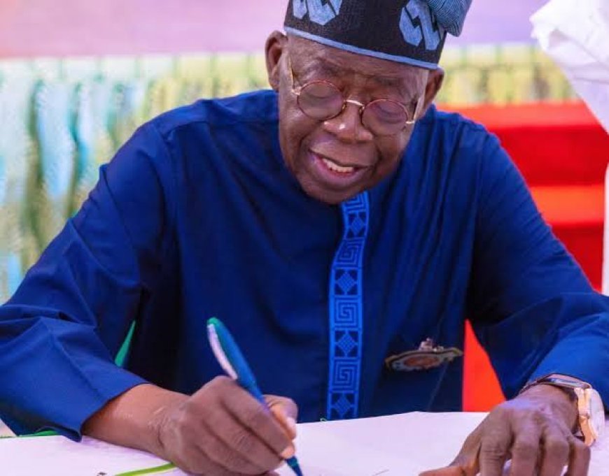 Breaking News: President Tinubu signs new minimum wage bill into law