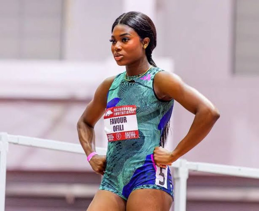 Olympics: Nigerian sprinter Favour Ofili excluded from the 100m spot at Paris Olympics