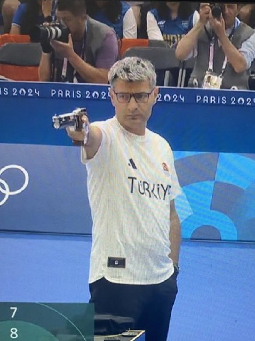 Turkey’s Olympic shooter Yusuf Dikeç bags silver medal following "viral aura pose"