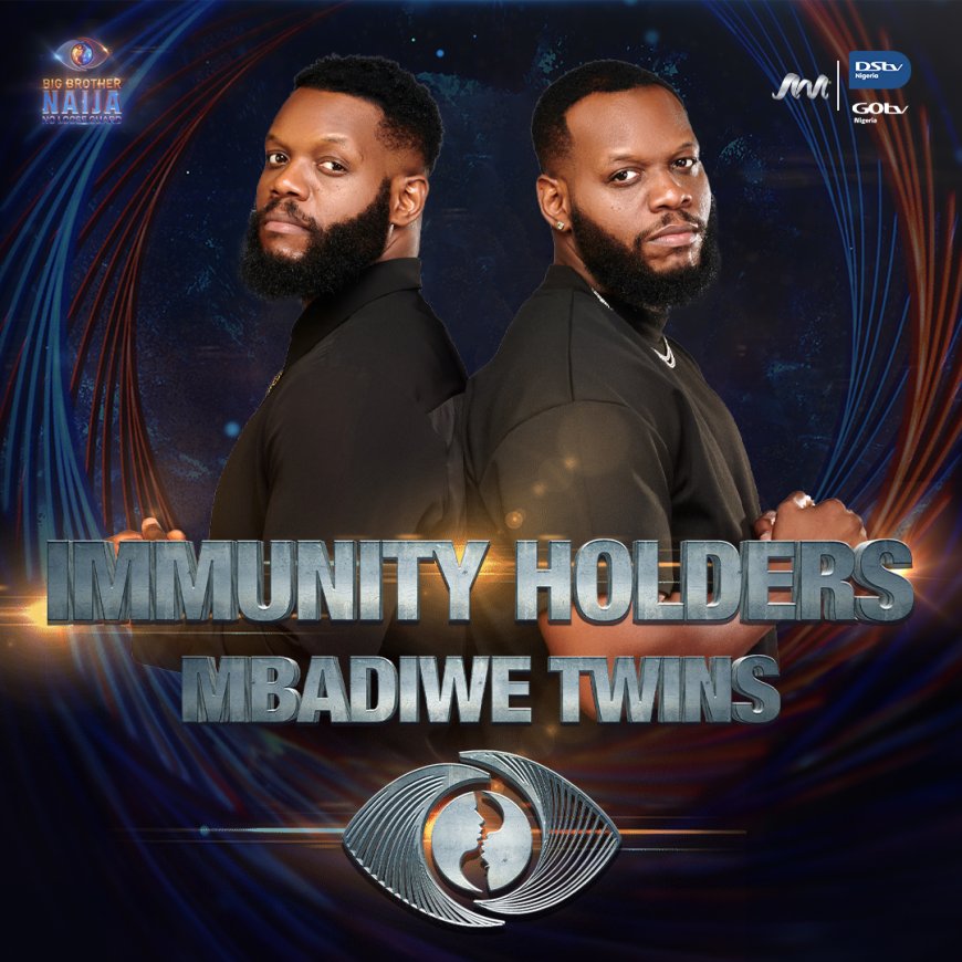 BBNAIJA: Mbadiwe Twins grabs Immunity Challenge Win in Week2