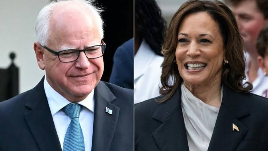 BREAKING: US election: Kamala Harris picks VP