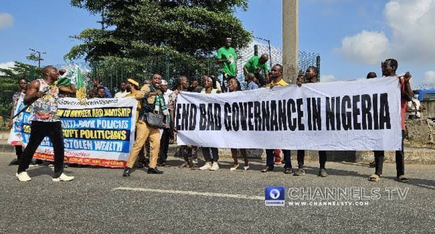 #EndBadGovernance: DSS grills seven foreigners amid Protest