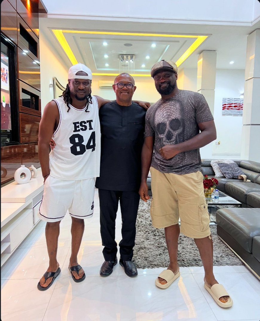 Peter Obi Visits P-SQuare To Help Them Settle Their Score (Video)