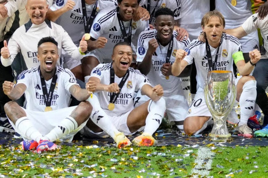 Real Madrid defeats Atalanta to win UEFA Super Cup