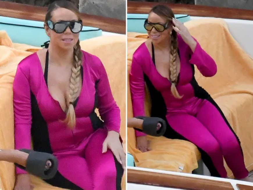 Mariah Carey Rocks Pink Swimsuit on Amalfi Coast: A Summer Break to Remember