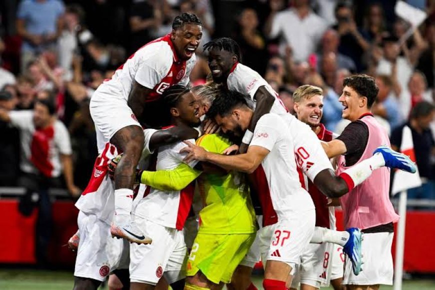 Ajax advances to the next round of the Europa League after penalties win