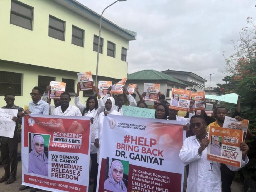 Doctors protest as kidnappers hold female colleague for 8 months