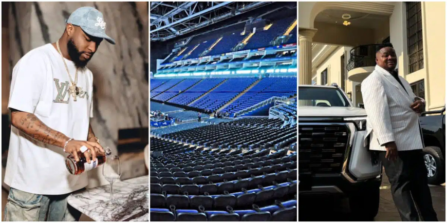 Davido and Cubana Chiefpriest hint at buying London’s O2 Arena