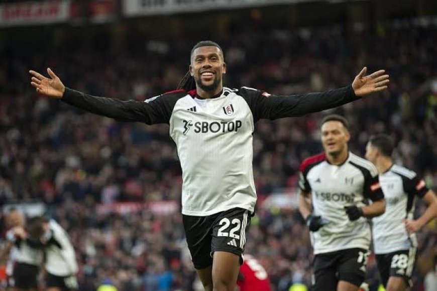 Nigeria's Alex Iwobi scores winning goal for Fulham