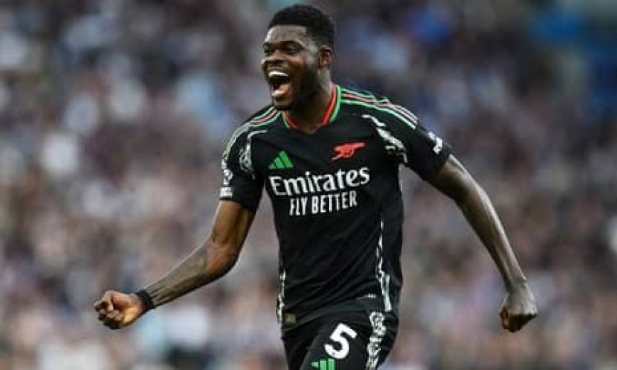 Partey's goal confirms Arsenal win against Aston Villa