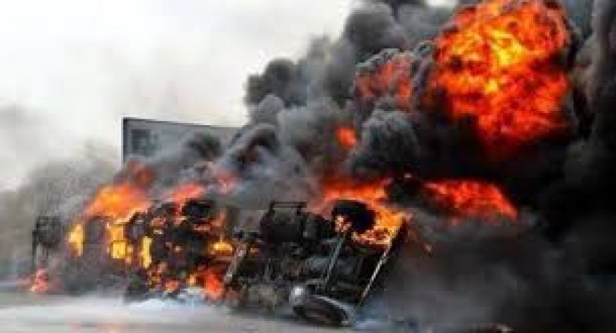 8 vehicles Burnt in Ibadan as Petrol Tanker Explodes