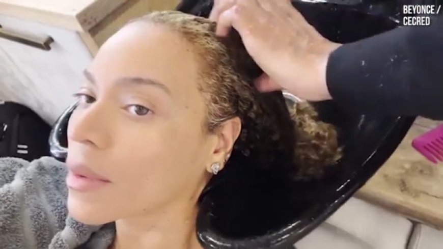 Beyoncé Reveals Her Hair Wash Routine in New Video for CÉCRED