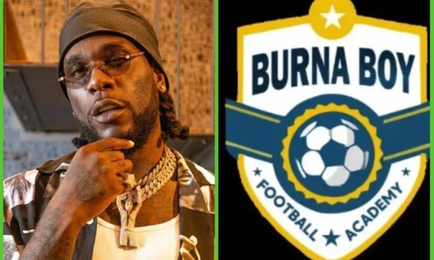 Burna Boy Football Academy Sends Two Talented Players to Europe for Trials