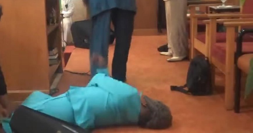 Woman Slumps and Dies While Giving Testimony in Church