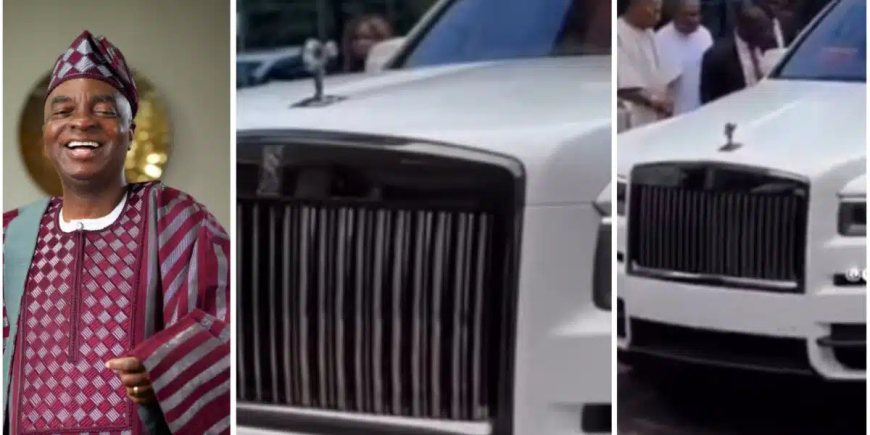 David Oyedepo allegedly receives Rolls-Royce as a birthday gift