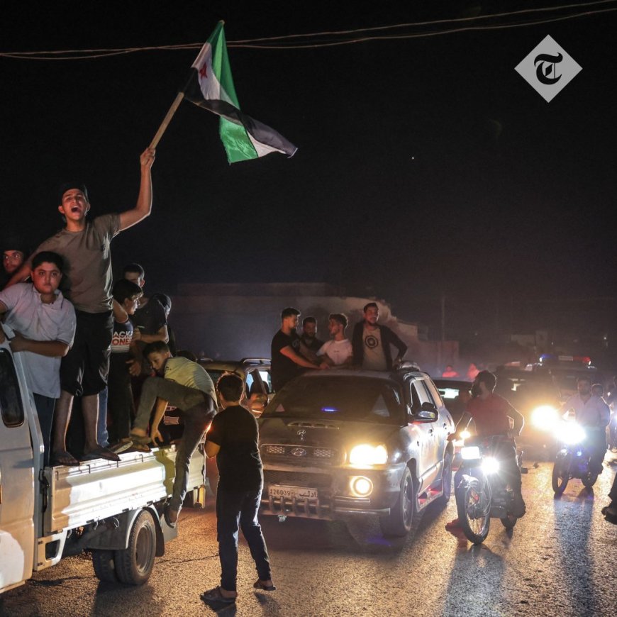 Syrians celebrate the death of Hezballah, Hassan Nasrallah