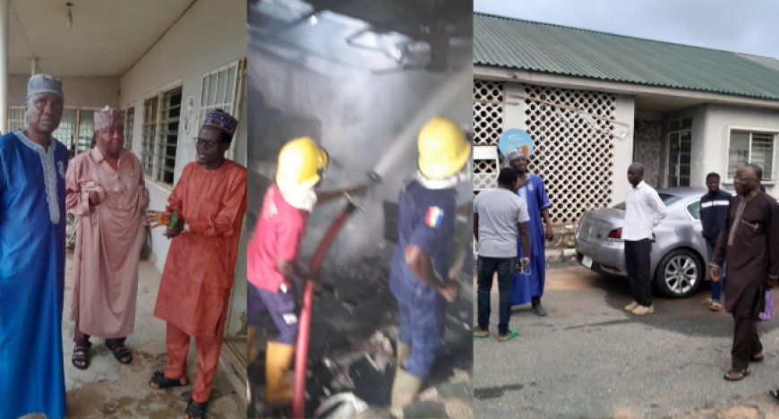 Fire guts courtroom in Kwara, burns documents, electronics