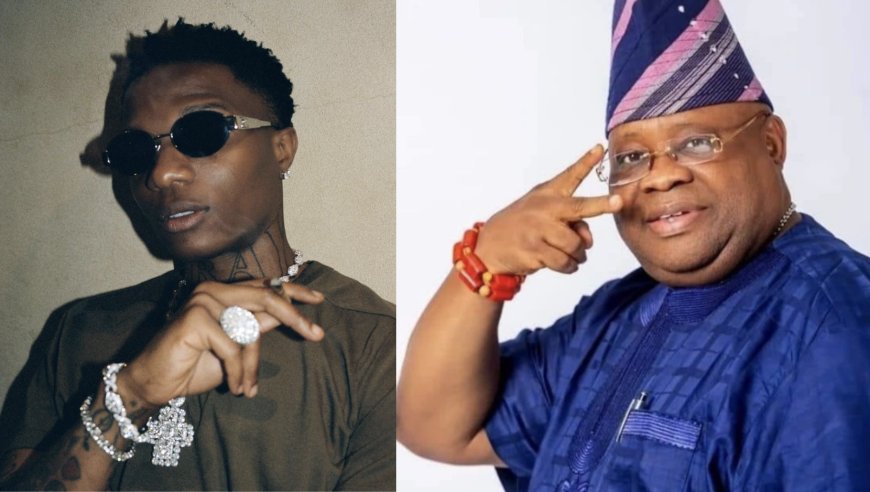 Wizkid disses Davido’s uncle, Governor Ademola Adeleke