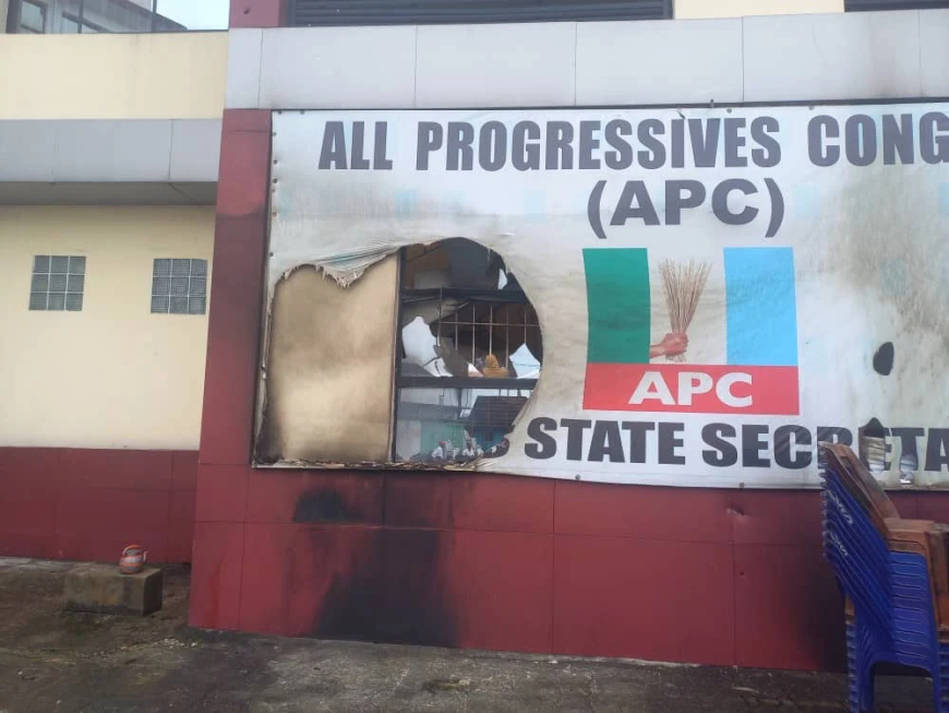 APC Secretariat in Port Harcourt Attacked Ahead of Local Elections