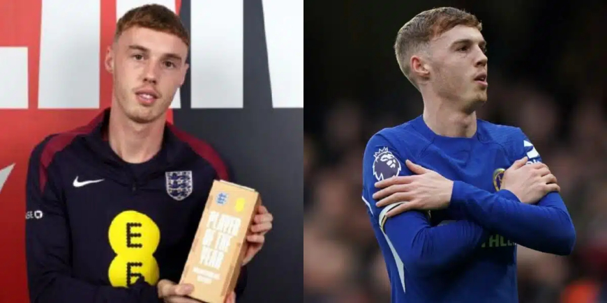 Chelsea’s Cole Palmer wins England Men’s Player of the Year