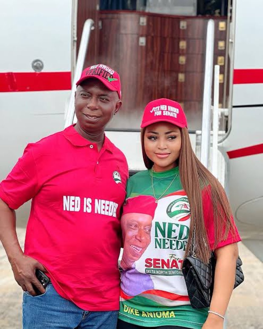 Ned Nwoko Celebrates Regina Daniels' 24th Birthday with Heartfelt Message