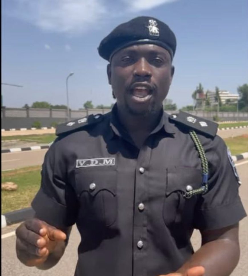 Nigeria Police Condemn Blogger VeryDarkMan for Unauthorized Use of Police Uniform in Viral Video