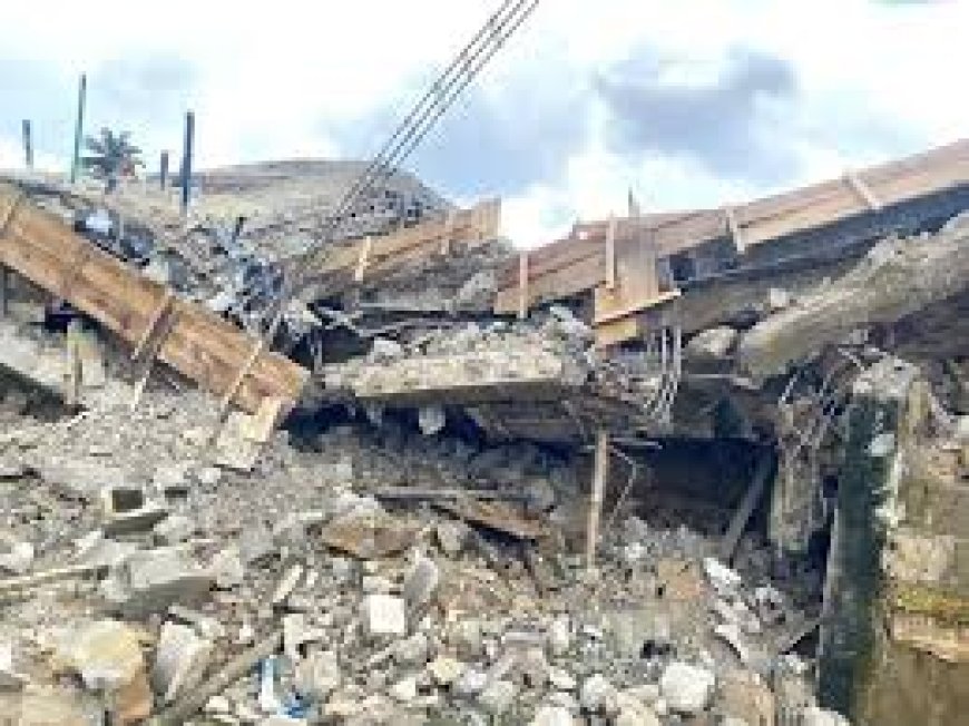 Three-storey building collapses in Rivers