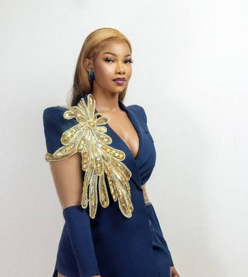 BBNaija’s Tacha Reacts After Runway Fall at Lagos Fashion Week