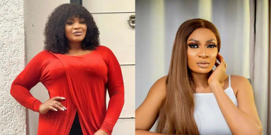 “Why I blocked May Edochie” – Uche Ogbodo blows hot as she blasts May’s ‘Toxic’ fans