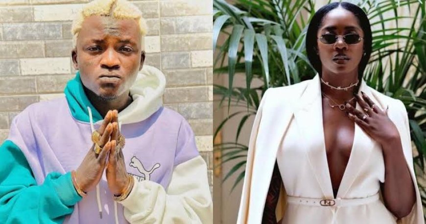 Portable Lusts Over Tiwa Savage in recent Photos