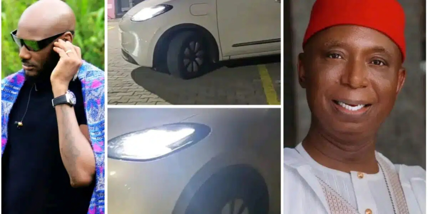 2Baba receives electric car as belated birthday gift from Ned Nwoko