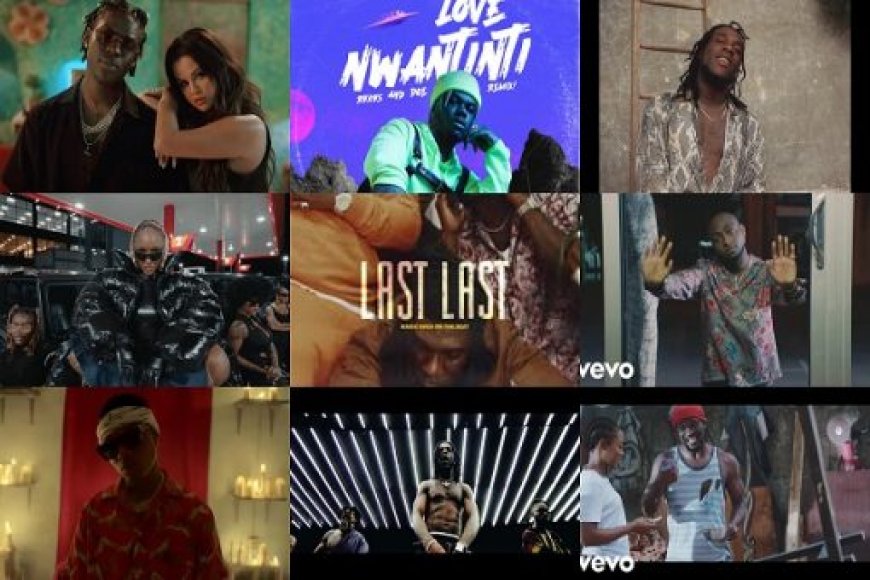 Top 10 Most-Watched Afrobeats Music Videos on YouTube