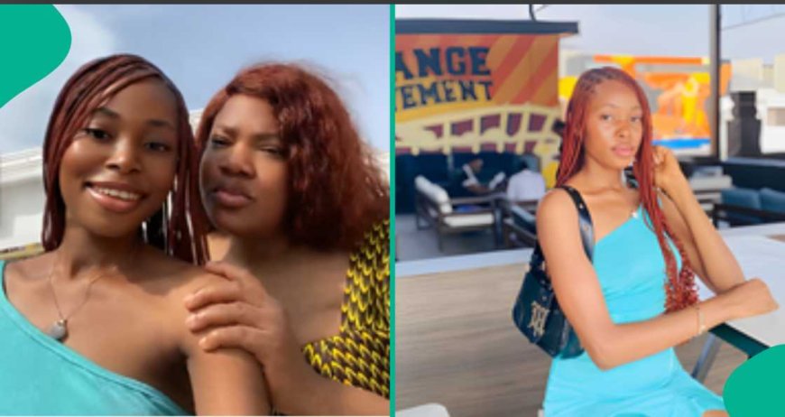 Overjoyed Fan Gushes After Toyin Abraham Kisses Her Skin During Beach Encounter