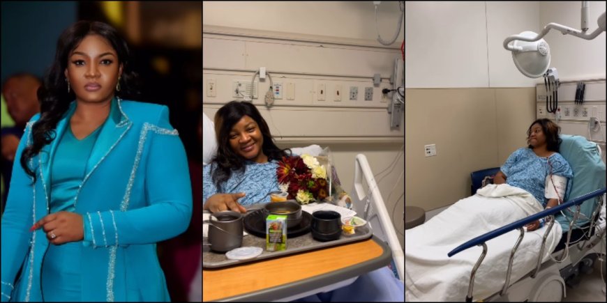 Omotola Jalade thanks God for life as she undergoes successful surgery