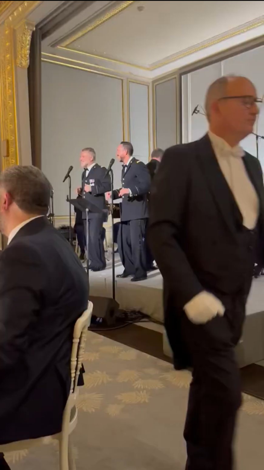 French Band Performs PSquare Song at State Dinner for President Tinubu in Paris