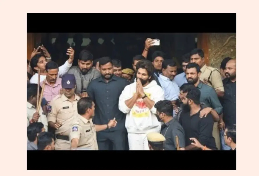 Allu Arjun Arrested Following Stampede at Pushpa 2 Screening, Leaving One Dead