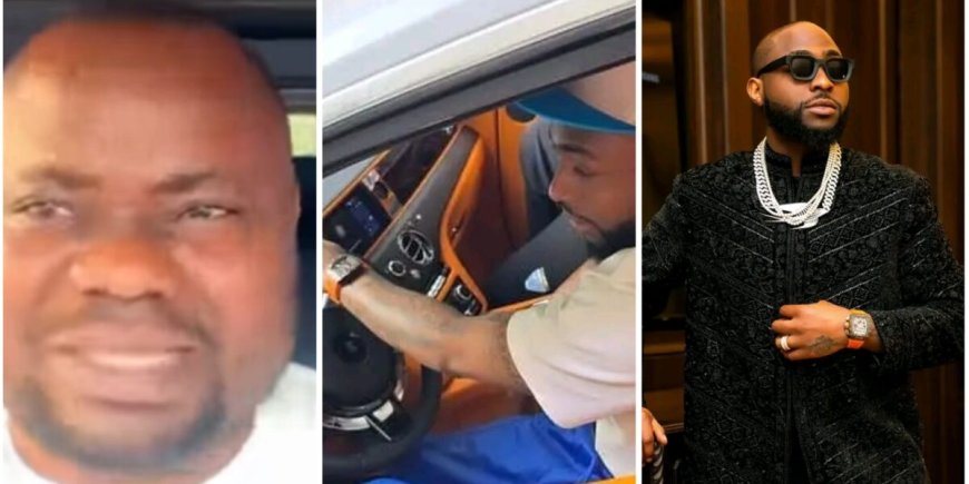 Man issues advice to Davido following Rolls-Royce Spectre’s delivery