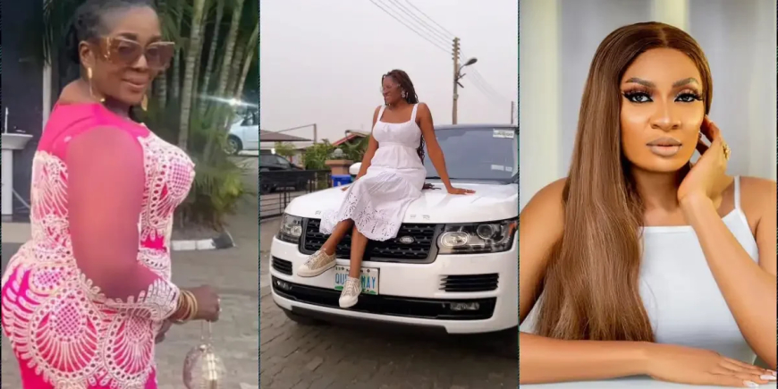 Rita Edochie Celebrates May Edochie's New Range Rover with Subtle Jabs at Critics  