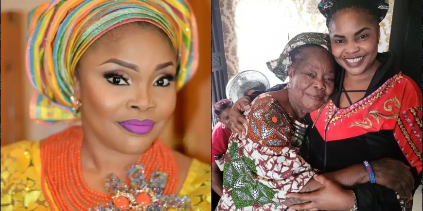 Lola Alao mourns as she loses mother