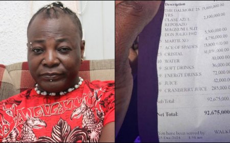 Charly Boy baffled as he shares N92M bill a big man spent at club in one night