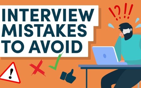 interview mistakes